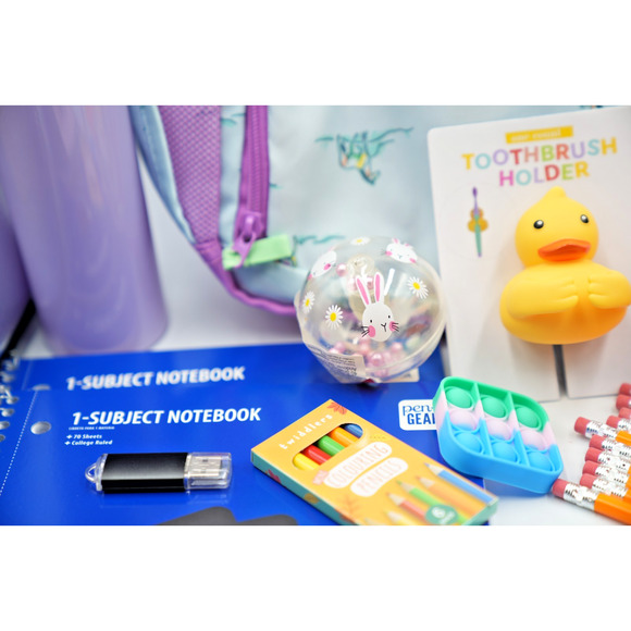 Cat & Jack Unicorn Backpack + Embark Lunch Bag Back‑to‑School Supply Bundle - Picture 12 of 16